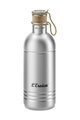 ELITE Fahrrad-Wasserflasche - EROICA 600 - Silber