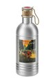 ELITE Fahrrad-Wasserflasche - VINTAGE ALU 600 - Silber
