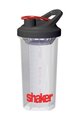 ELITE Fahrrad-Wasserflasche - SHAKER - Transparent