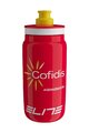 ELITE Fahrrad-Wasserflasche - FLY COFIDIS - Rot