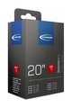 SCHWALBE Reifenschlauch - SV7 20 40/62-406 EK 40 mm - Schwarz
