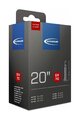 SCHWALBE Reifenschlauch - FV7C EXTRA LIGHT 20 EK 40mm - Schwarz