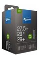 SCHWALBE Reifenschlauch - AV19F 29x2.10/3.00 40 mm - Schwarz