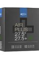 SCHWALBE Reifenschlauch - AIR PLUS AV21+AP 27.5x2.10/3.00 AV 40mm - Schwarz
