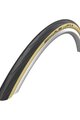 SCHWALBE Reifen - LUGANO II 700x25C K-GUARD 50EPI - Schwarz/Beige