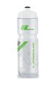 LONGUS Fahrrad-Wasserflasche - TESA 800ml - Transparent/Grün