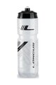 LONGUS Fahrrad-Wasserflasche - TESA 1000ml - Transparent/Schwarz