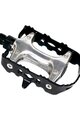 LONGUS Pedale - CAGE MTB FE/AL KNR - Schwarz/Silber