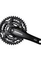 SHIMANO Kurbeln und Kettenblätter - M522 175mm 42/32/24 - Schwarz