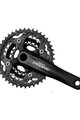 SHIMANO Kurbeln und Kettenblätter - DEORE M590 175mm 42/32/24 - Schwarz