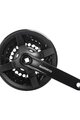 SHIMANO Kurbeln und Kettenblätter - TOURNEY FC-TY301 OEM 42-34-24 3x6-7-8 - Schwarz