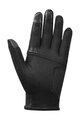 SHIMANO Langfinger-Fahrradhandschuhe - WINDBREAK RACE - Schwarz