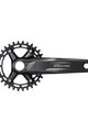 SHIMANO Kurbeln und Kettenblätter - DEORE FC-M5100 32 1x10-11 - Schwarz