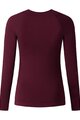 SHIMANO Langarm Fahrrad-Shirt - VERTEX LONG - bordeaux