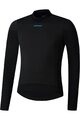 SHIMANO Langarm Fahrrad-Shirt - BEAUFORT LONG  - Schwarz