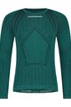 SHIMANO Langarm Fahrrad-Shirt - VERTEX LONG - Grün