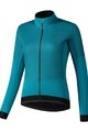 SHIMANO Winddichte Fahrradjacke - KAEDE WIND - Türkis
