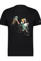 SHIMANO Kurzarm Fahrrad-Shirt - SENTIERO LTD - Schwarz