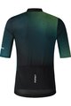 SHIMANO Kurzarm Fahrradtrikot - BREAKAWAY - Grün/Schwarz