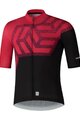 SHIMANO Kurzarm Fahrradtrikot - BREAKAWAY - Rot/Schwarz
