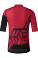 SHIMANO Kurzarm Fahrradtrikot - BREAKAWAY - Rot/Schwarz