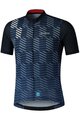 SHIMANO Kurzarm Fahrradtrikot - AEROLITE - Blau