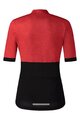 SHIMANO Kurzarm Fahrradtrikot - ELEMENT - Rot/Schwarz