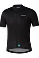 SHIMANO Kurzarm Fahrradtrikot - ELEMENT - Schwarz