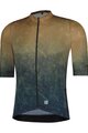 SHIMANO Kurzarm Fahrradtrikot - EVOLVE - Beige/Blau