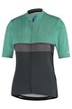 SHIMANO Kurzarm Fahrradtrikot - SUMIRE - Grün/Grau