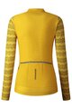 SHIMANO Langarm Fahrradtrikot für den Winter - KAEDE PRINTED LONG - Gelb