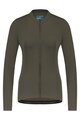 SHIMANO Langarm Fahrradtrikot für den Winter - KAEDE THERMAL LONG - Grau