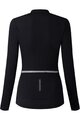 SHIMANO Langarm Fahrradtrikot für den Winter - KAEDE THERMAL LONG - Schwarz