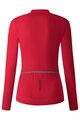 SHIMANO Langarm Fahrradtrikot für den Winter - KAEDE THERMAL LONG - Rosa