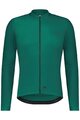 SHIMANO Langarm Fahrradtrikot für den Sommer - ELEMENT LONG - Grün