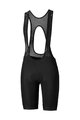 SHIMANO Kurze Fahrradhose mit Trägern - YURI - Schwarz