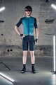 SHIMANO Kurze Fahrradhose mit Trägern - EVOLVE PERFORMANTE - Schwarz
