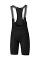 SHIMANO Kurze Fahrradhose mit Trägern - BIBS - Schwarz