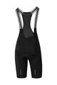 SHIMANO Kurze Fahrradhose mit Trägern - BIBS - Schwarz