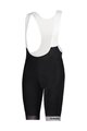 SHIMANO Kurze Fahrradhose mit Trägern - BREAKAWAY - Schwarz