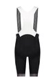 SHIMANO Kurze Fahrradhose mit Trägern - BREAKAWAY - Schwarz