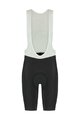 SHIMANO Kurze Fahrradhose mit Trägern - INIZIO - Schwarz