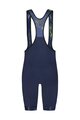 SHIMANO Kurze Fahrradhose mit Trägern - COLORE - Blau