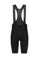 SHIMANO Kurze Fahrradhose mit Trägern - VERTEX THERMAL SHORTS - Schwarz
