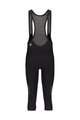 SHIMANO 3/4 lange Fahrradhose mit Träger  - VERTEX KNICKERS 3/4 - Schwarz