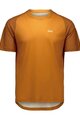 POC Kurzarm Fahrradtrikot - MOTION AIR S/S - Braun