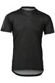 POC Kurzarm Fahrradtrikot - MTB PURE TEE - Schwarz