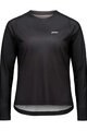 POC Langarm Fahrradtrikot für den Sommer - MOTION AIR L/S - Schwarz