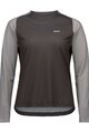 POC Langarm Fahrradtrikot für den Sommer - MOTION AIR L/S - Grau