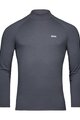 POC Langarm Fahrrad-Shirt - MOCK NECK JERSEY - Grau